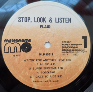 Flair – албум Stop, Look & Listen - Img 3