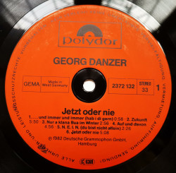 Georg Danzer & Band – албум Jetzt Oder Nie - Img 2