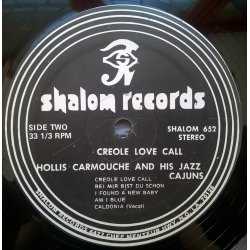 Hollis Carmouche And His Jazz Cajuns – албум Creole Love Call - Img 3