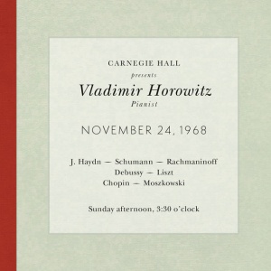 HOROWITZ, VLADIMIR - CHOPIN-SCHUMANN-RACHMANINOFF-LISZT