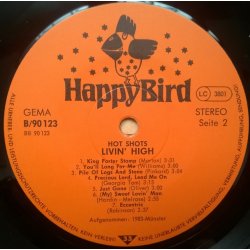 Hot Shots ‎– албум Livin' High - Img 2