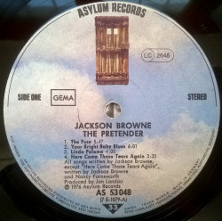 Jackson Browne – албум The Pretender - Img 3