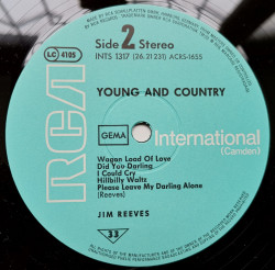 Jim Reeves – албум Young & Country - Img 3