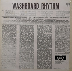 Jimmy Bertrand's Washboard Wizards, Clarence Williams & His Washboard Band, Beale Street Washboard Band, Alabama Washboard Stompers, Chicago Stompers – албум Washboard Rhythm - Img 2