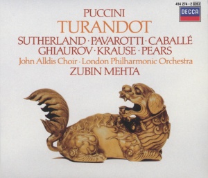 Joan Sutherland,Montserrat Caballé,Luciano Pavarotti - PUCCINI: TURANDOT (2 x CD)