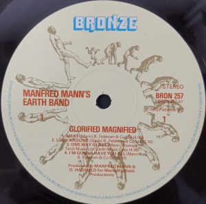 Manfred Mann's Earth Band – албум Glorified Magnified - Img 2