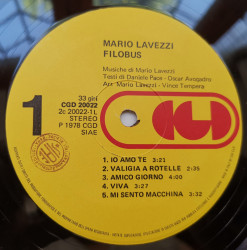 Mario Lavezzi – албум Filobus - Img 2