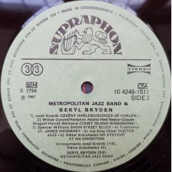 Metropolitan Jazz Band & Beryl Bryden ‎– албум Metropolitan Jazz Band & Beryl Bryden - Img 3