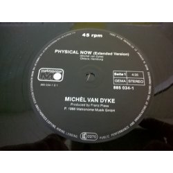 Michèl Van Dyke ‎– сингъл Physical Now - Img 4