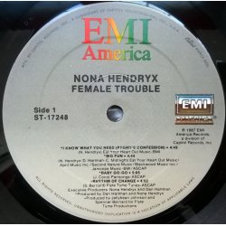 Nona Hendryx ‎– албум Female Trouble - Img 2