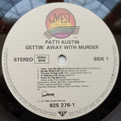 Patti Austin – албум Gettin' Away With Murder - Img 3