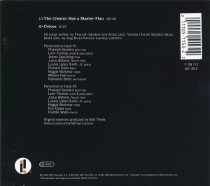 Pharoah Sanders – албум Karma (CD) - Img 2
