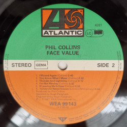 Phil Collins – Face Value - Img 3