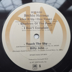 Richie Havens ‎– албум Mirage - Img 3