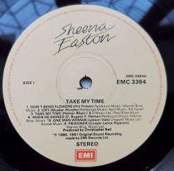 Sheena Easton – албум Take My Time - Img 3
