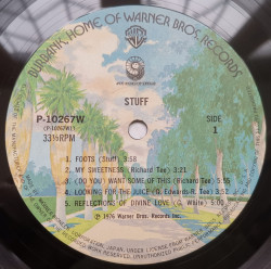 Stuff ‎– албум Stuff - Img 3