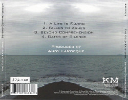 The Cold Existence ‎– албум Beyond Comprehension (CD) - Img 2