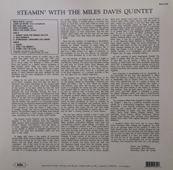The Miles Davis Quintet – албум Steamin' With The Miles Davis Quintet - Img 2
