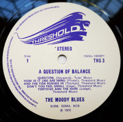 The Moody Blues ‎– албум A Question Of Balance - Img 3
