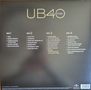UB40 - албум COLLECTED (2 LP) - Img 2