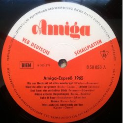 Various ‎– албум AMIGA-Express 1965 - Img 2
