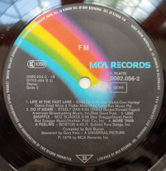 Various – албум FM (The Original Movie Soundtrack) - Img 3