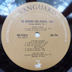 Various – Newport Folk Festival 1964 - Evening Concerts Vol. 2 - Img 3