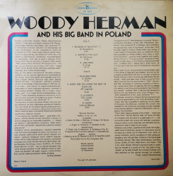 Woody Herman And His Big Band ‎– албум Woody Herman And His Big Band In Poland - Img 3