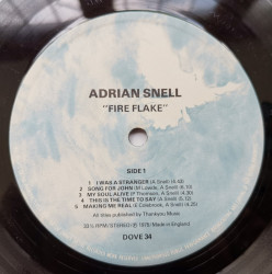 Adrian Snell ‎– албум FireFlake - Img 3