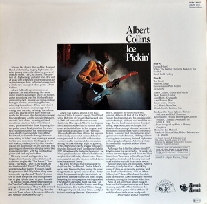 Albert Collins – албум Ice Pickin' - Img 2