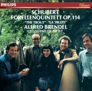 Alfred Brendel - SCHUBERT: PIANO QUINTET - 'TROUT' (1 x CD)