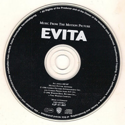 Andrew Lloyd Webber And Tim Rice ‎– албум Evita (Music From The Motion Picture) (CD) - Img 2