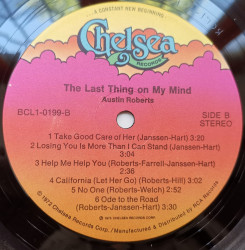 Austin Roberts – албум The Last Thing On My Mind - Img 3