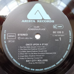 Bay City Rollers – албум Once Upon A Star - Img 3