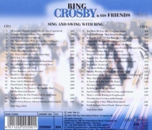 Bing Crosby & His Friends – албум Sing And Swing With Bing (2xCD) - Img 2