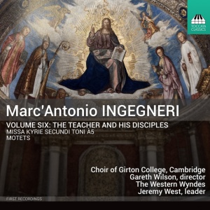 Choir Of Girton College Cambridge - MARC ANTONIO INGEGNERI, VOL. 6: THE TEACHER AND HIS DISCIPLES (1 x CD)