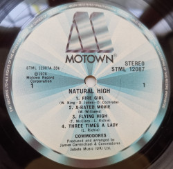 Commodores – албум Natural High - Img 3