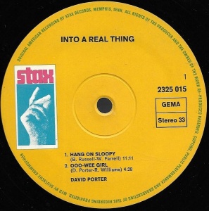 David Porter – албум ...Into A Real Thing - Img 3