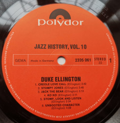 Duke Ellington – албум Jazz-History Vol. 10 - Img 3