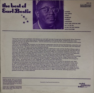 Earl Bostic – албум The Best Of Earl Bostic - Img 2