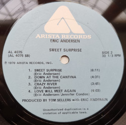 Eric Andersen – албум Sweet Surprise - Img 3