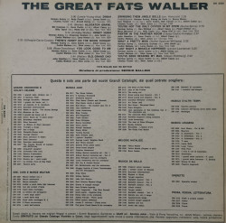 Fats Waller – албум The Great Fats Waller - Img 2