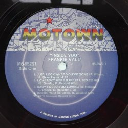 Frankie Valli ‎– албум Inside You - Img 4