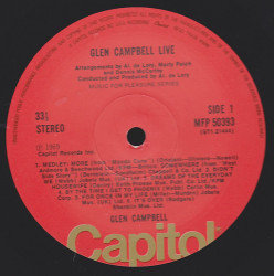 Glen Campbell ‎– албум Live - Img 3