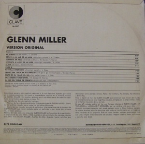Glenn Miller – албум Versión Original - Img 2