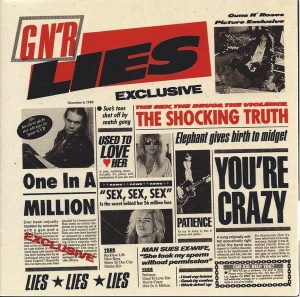 GUNS N' ROSES - албум G N' R LIES (CD)