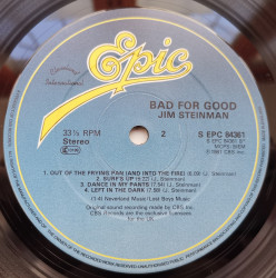 Jim Steinman – албум Bad For Good - Img 3