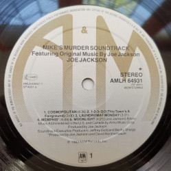 Joe Jackson – албум Mike's Murder (The Motion Picture Soundtrack) - Img 3