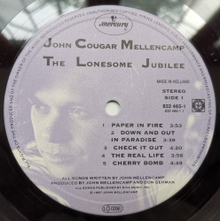 John Cougar Mellencamp – албум The Lonesome Jubilee - Img 3