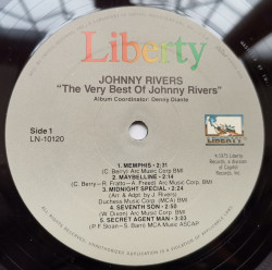 Johnny Rivers ‎– албум The Very Best Of Johnny Rivers - Img 2